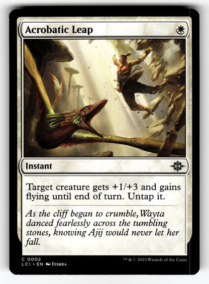 Acrobatic Leap – 2 LCI: The Lost Caverns of Ixalan C LP