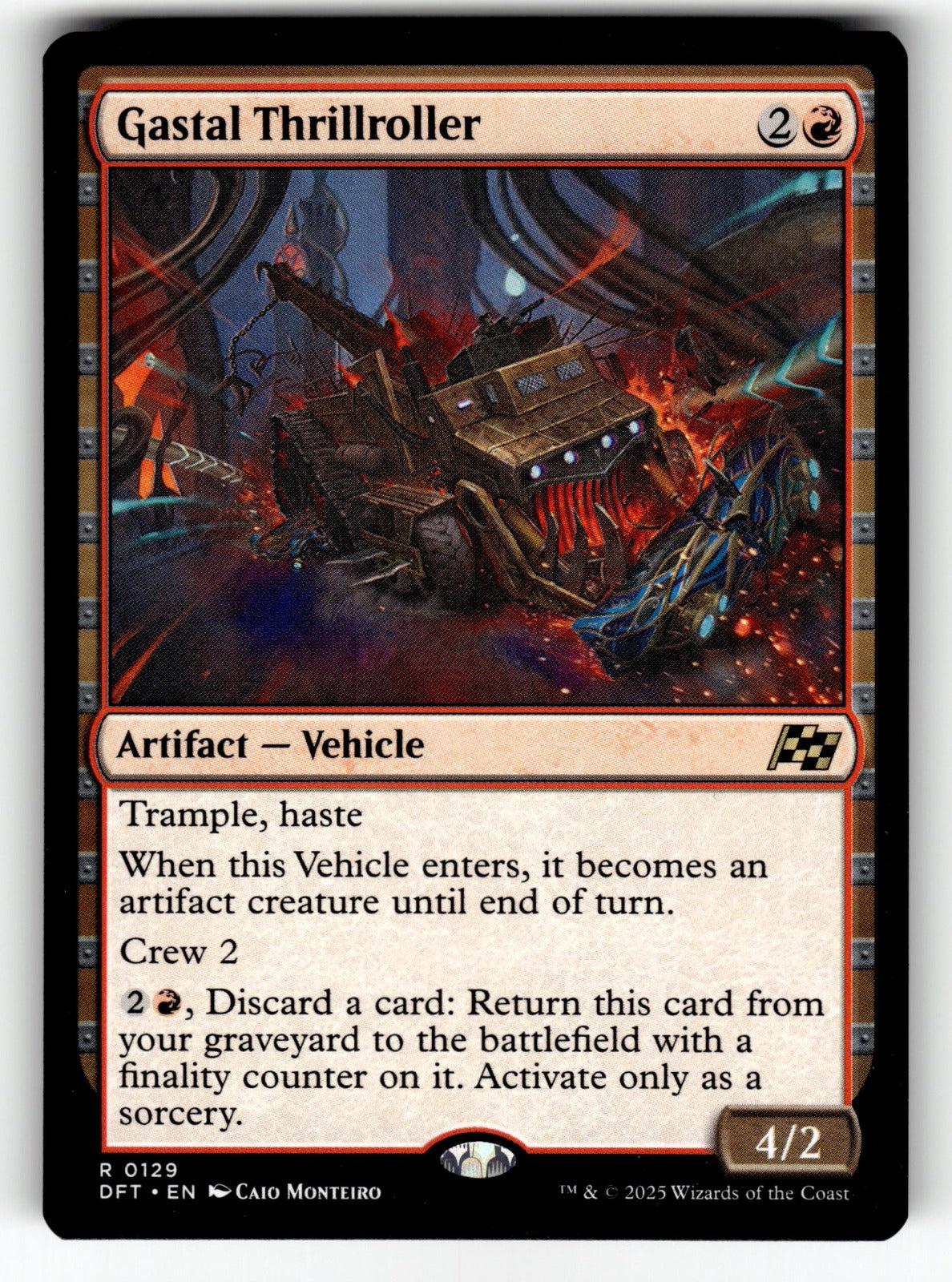 Gastal Thrillroller – 129 DFT: Aetherdrift R NM