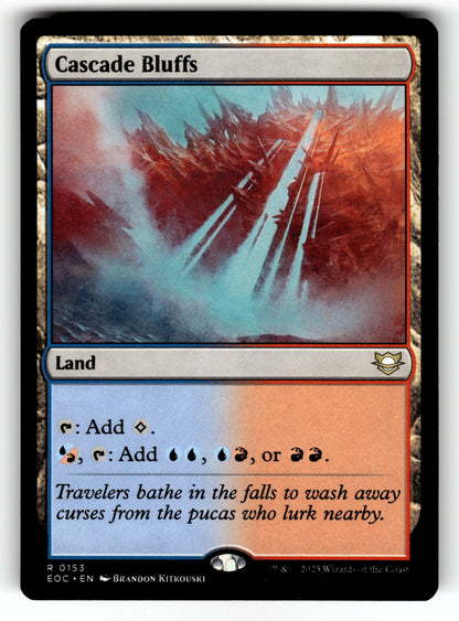 Cascade Bluffs – 153 EOC: Commander: Edge of Eternities R NM