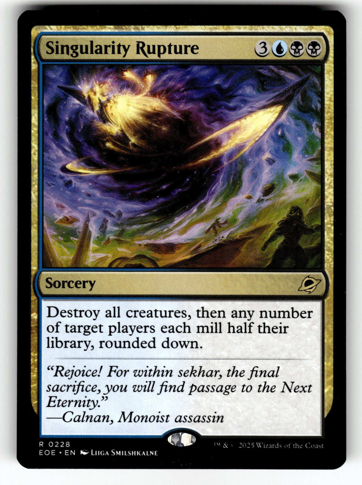 Singularity Rupture – 228 EOE: Edge of Eternities R NM