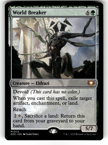 World Breaker – 112 EOC: Commander: Edge of Eternities M NM