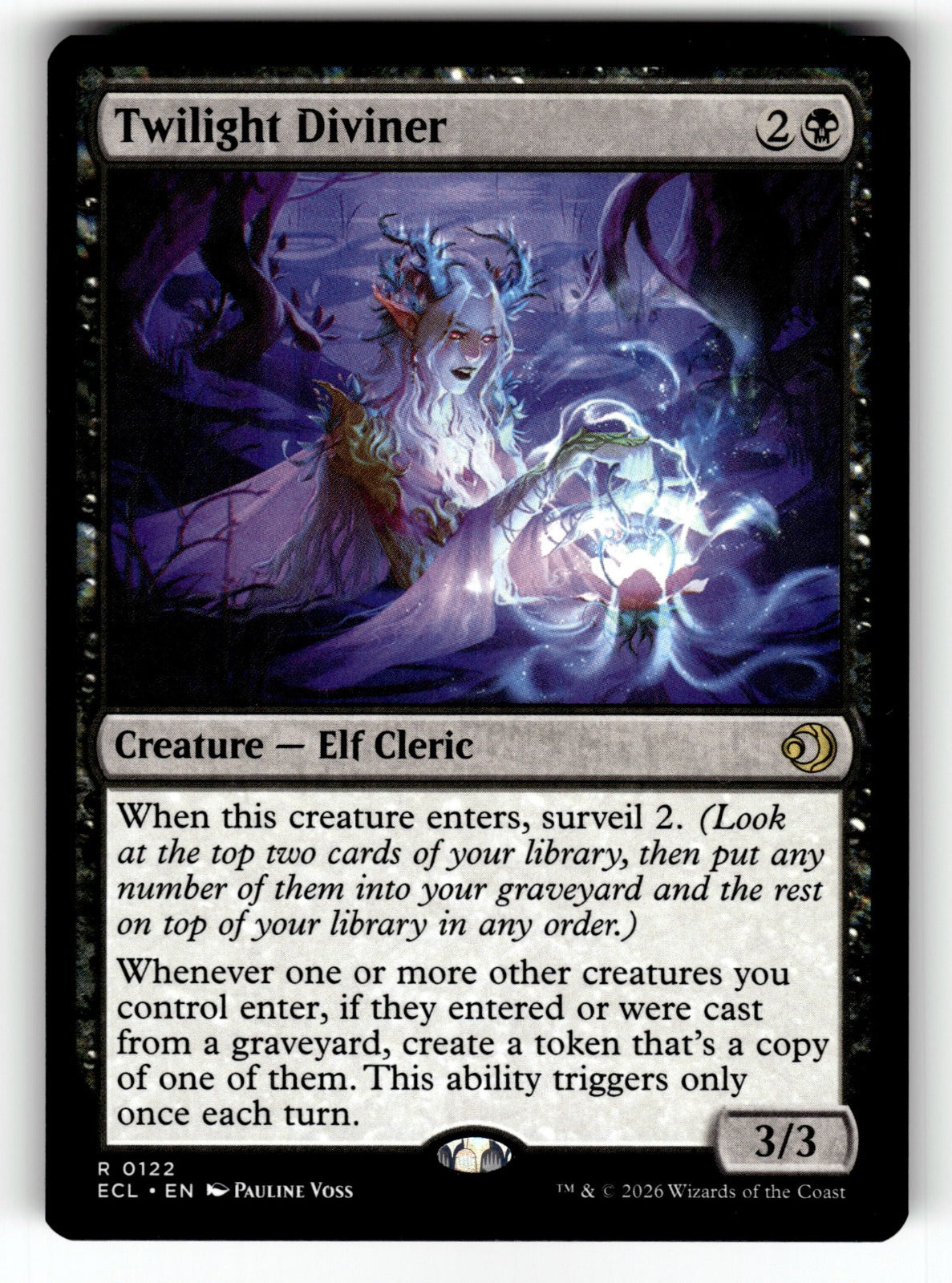 Twilight Diviner – 122 ECL: Lorwyn Eclipsed R NM