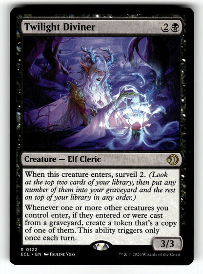 Twilight Diviner – 122 ECL: Lorwyn Eclipsed R NM