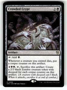 Crowded Crypt – 88 DRC: Commander: Aetherdrift R NM