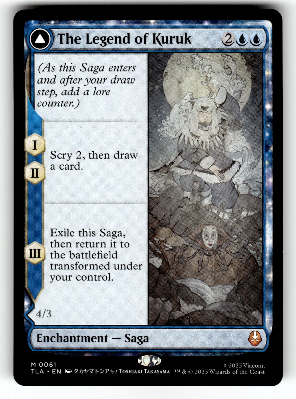 The Legend of Kuruk – 61 TLA: Avatar: The Last Airbender M NM