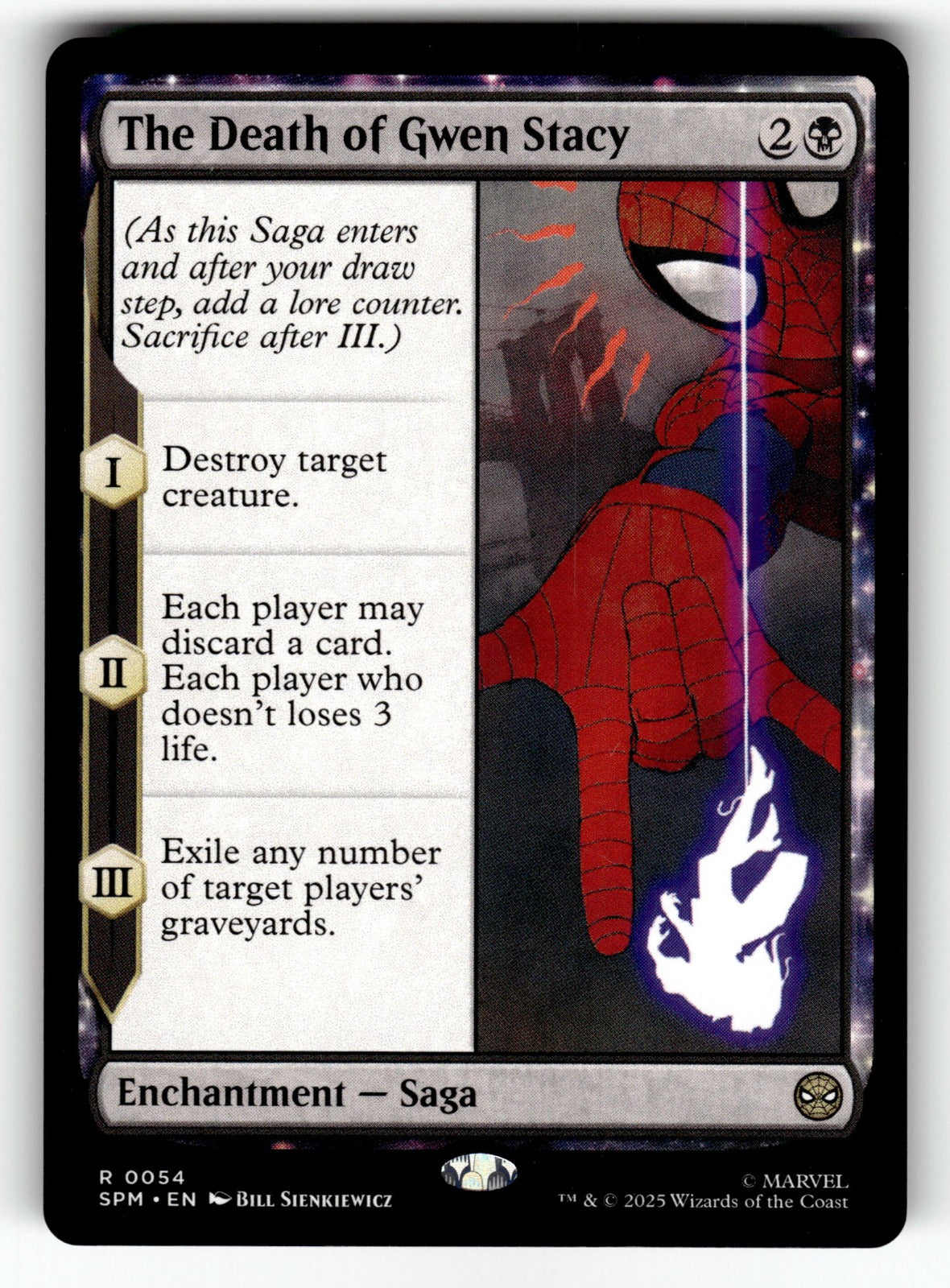 The Death of Gwen Stacy – 54 SPM: Marvel's Spider-Man R NM