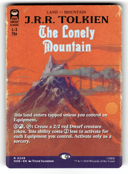 The Lonely Mountain (Borderless) – 248 HOB: The Hobbit R NM
