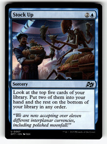 Stock Up – 67 DFT: Aetherdrift U NM