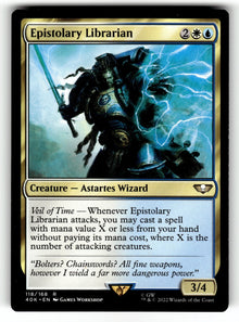 Epistolary Librarian – 118 40K: Universes Beyond: Warhammer 40,000 R NM