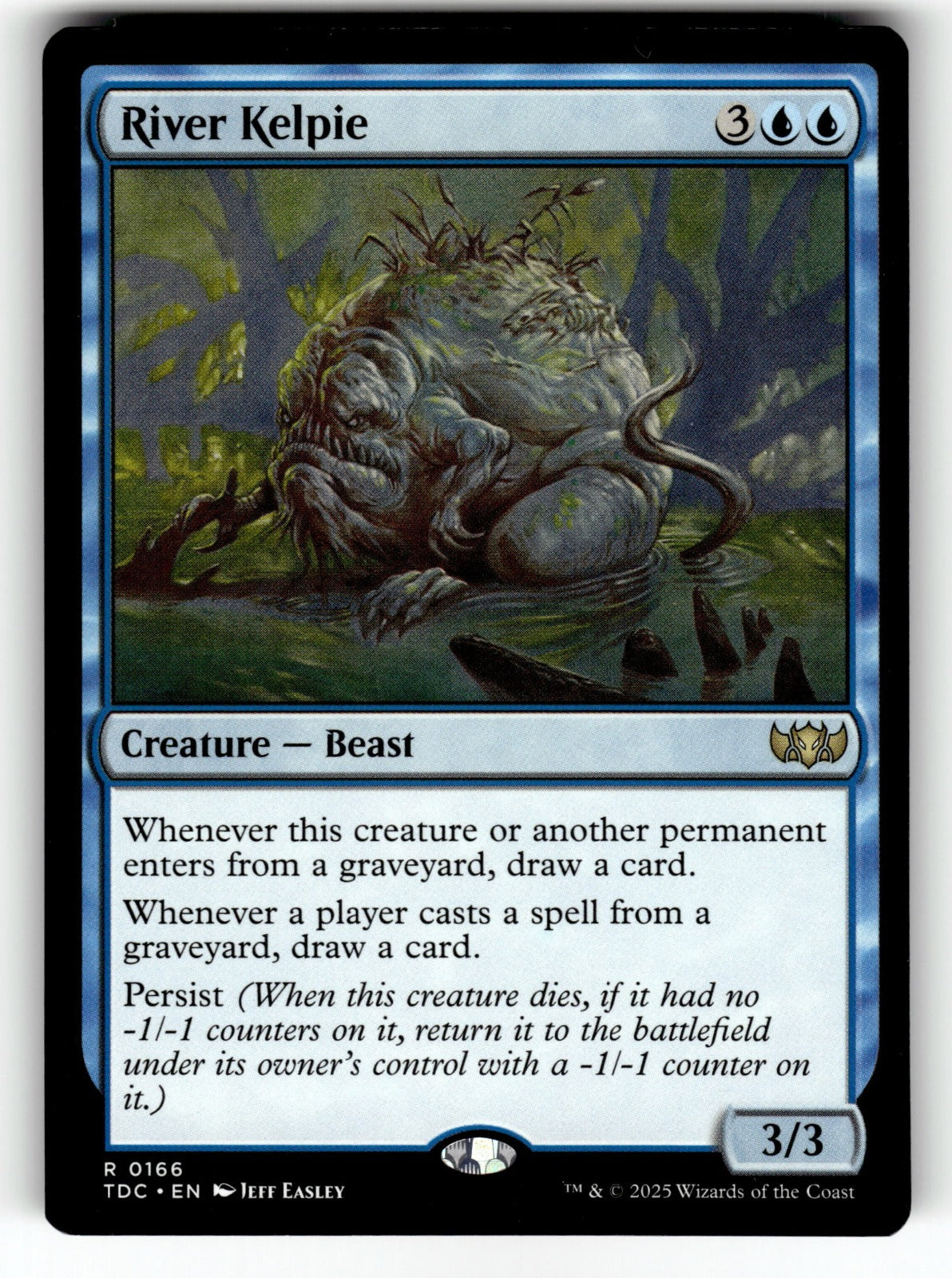 River Kelpie – 166 TDC: Commander: Tarkir: Dragonstorm R NM
