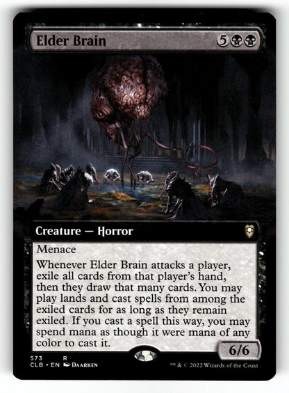 Elder Brain (Extended Art) – 573 CLB: Commander Legends: Battle for Baldur's Gate R NM