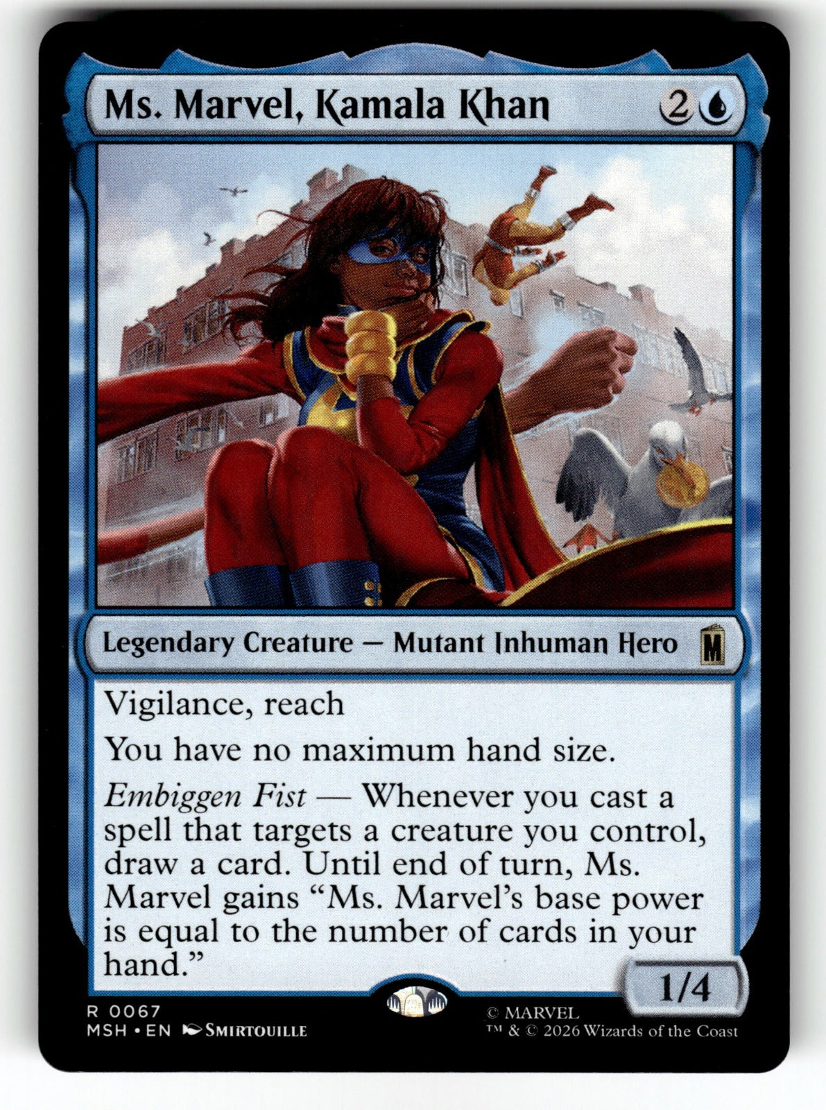 Ms. Marvel, Kamala Khan – 67 MSH: Marvel Super Heroes R NM