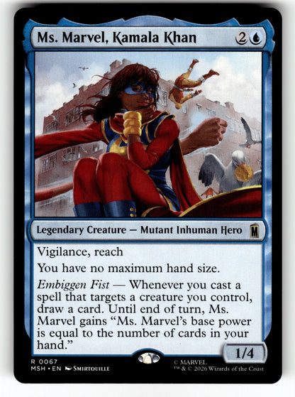 Ms. Marvel, Kamala Khan – 67 MSH: Marvel Super Heroes R NM