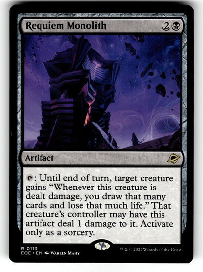 Requiem Monolith – 113 EOE: Edge of Eternities R NM