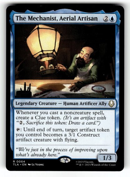 The Mechanist, Aerial Artisan – 64 TLA: Avatar: The Last Airbender R NM