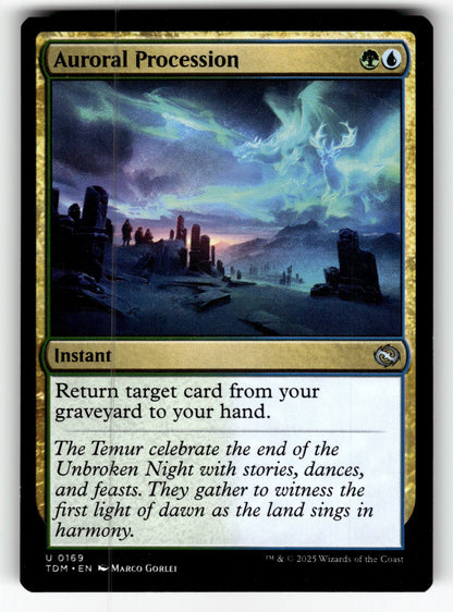Auroral Procession – 169 TDM: Tarkir: Dragonstorm U NM