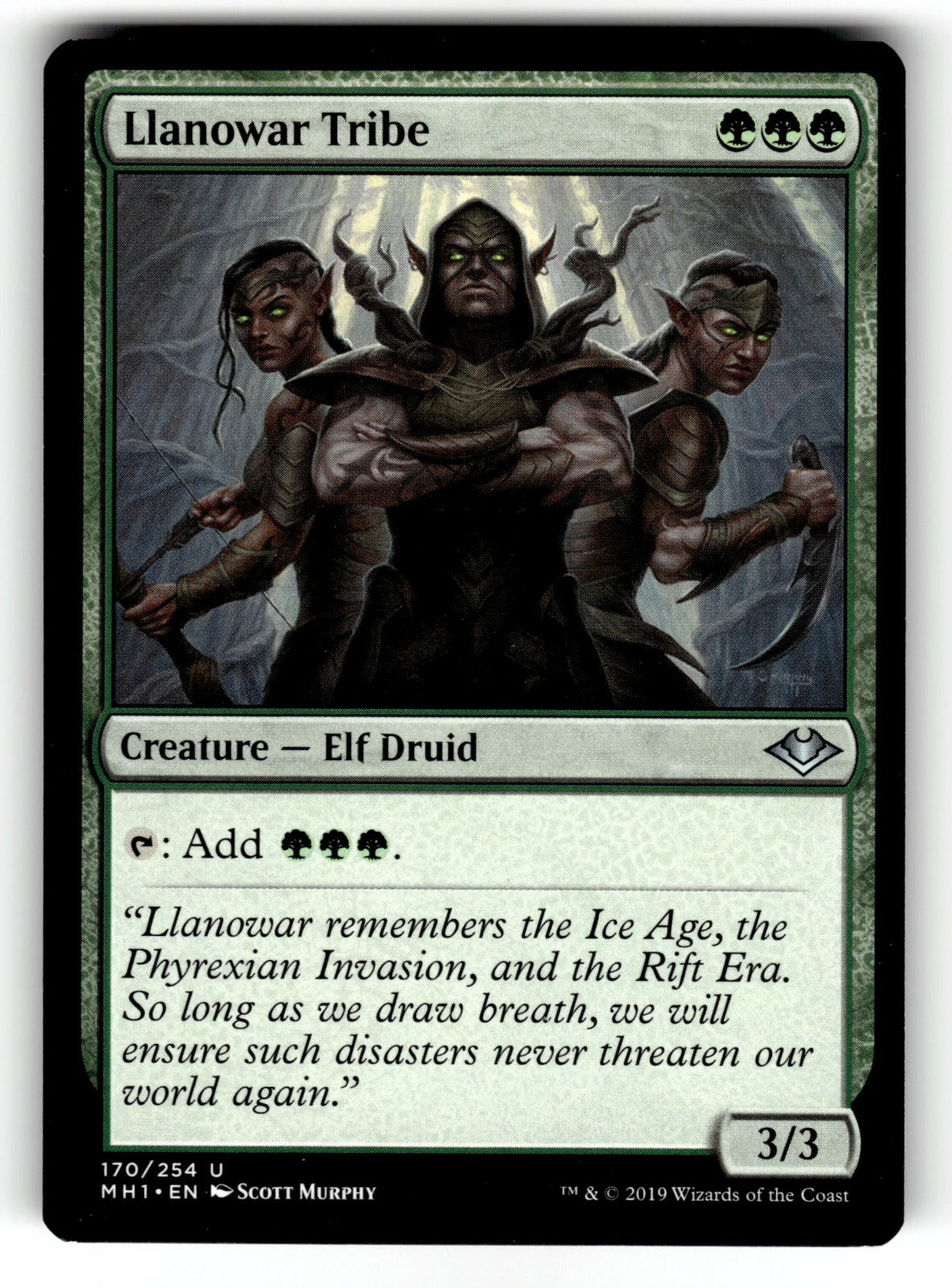 Llanowar Tribe – 170 MH1: Modern Horizons U LP