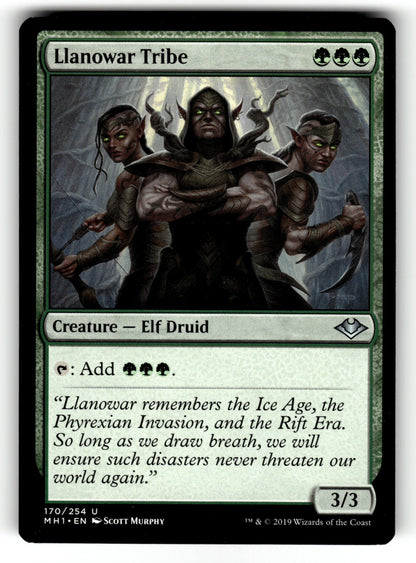 Llanowar Tribe – 170 MH1: Modern Horizons U LP