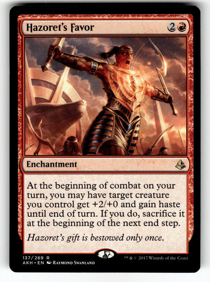 Hazoret's Favor – 137 AKH: Amonkhet R LP