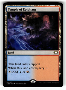 Temple of Epiphany – 187 EOC: Commander: Edge of Eternities R NM