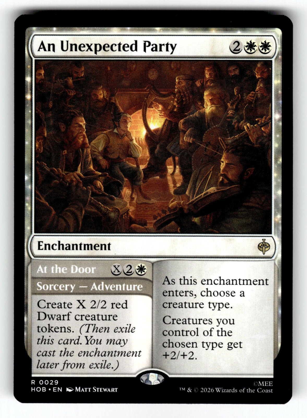 An Unexpected Party – 29 HOB: The Hobbit R NM