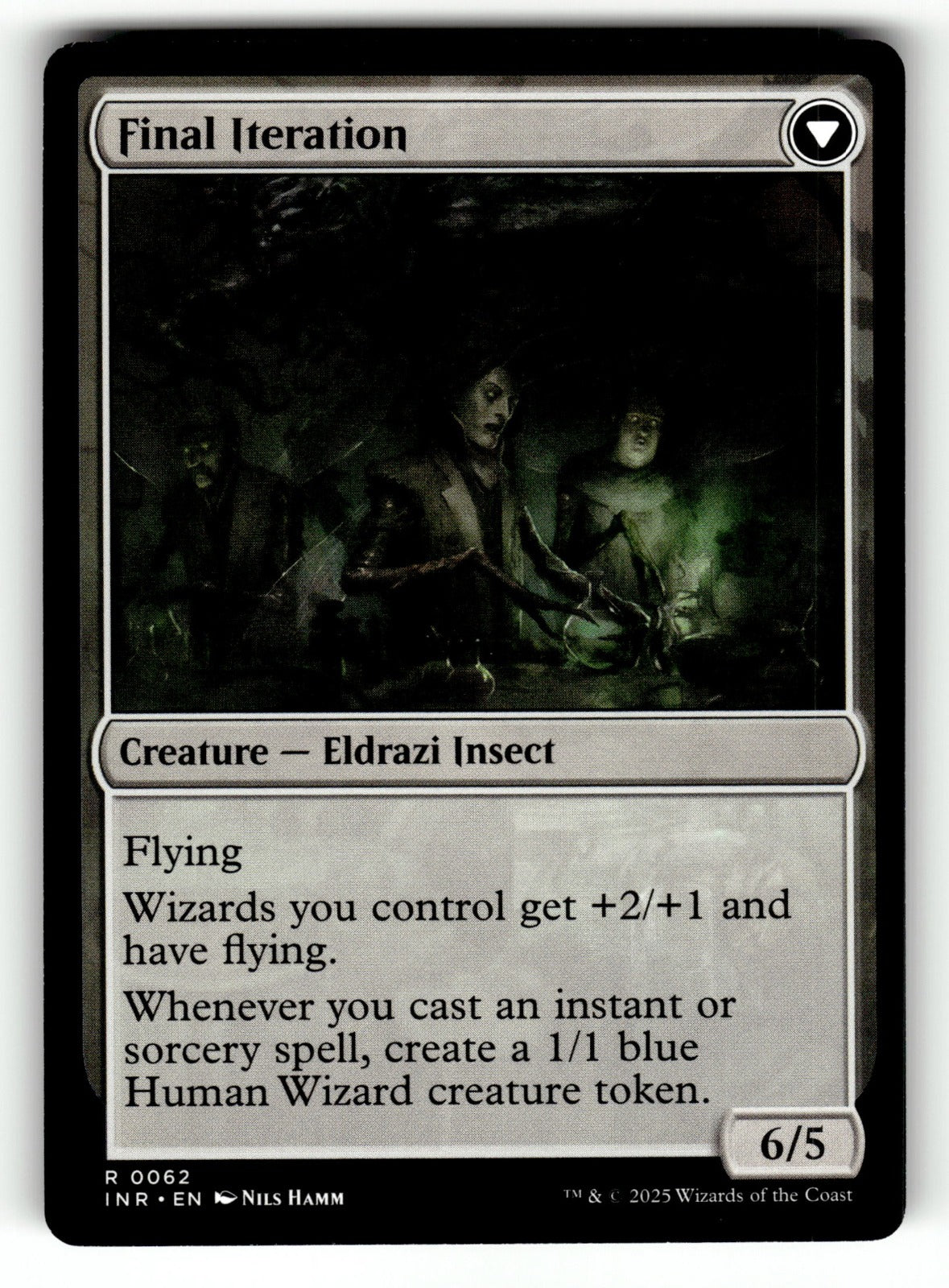 Docent of Perfection – 62 INR: Innistrad Remastered R NM (Back)