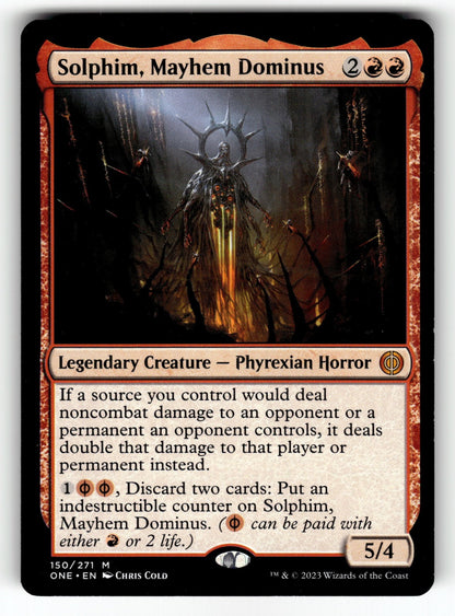 Solphim, Mayhem Dominus – 150 ONE: Phyrexia: All Will Be One M LP