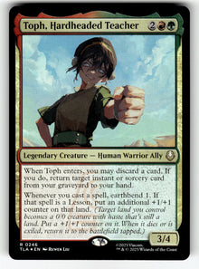 Toph, Hardheaded Teacher – 246 TLA: Avatar: The Last Airbender R FoilNM