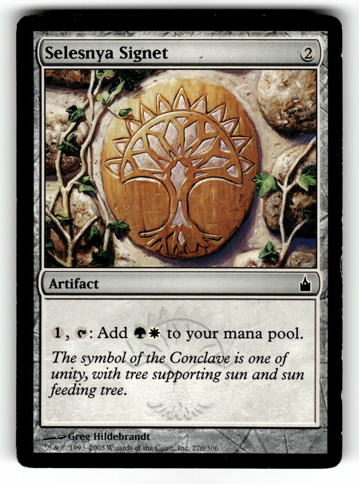 Selesnya Signet – 270 RAV: Ravnica: City of Guilds C LP