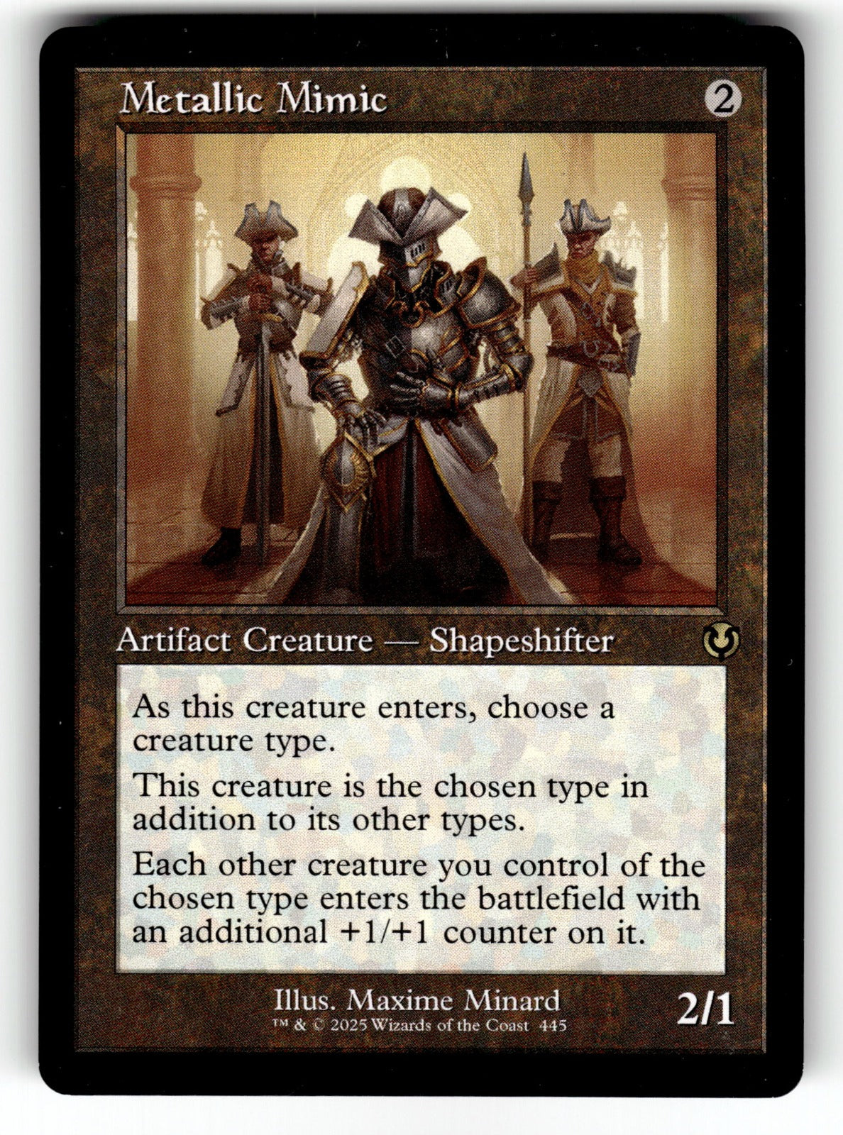 Metallic Mimic (Retro Frame) – 445 INR: Innistrad Remastered R NM