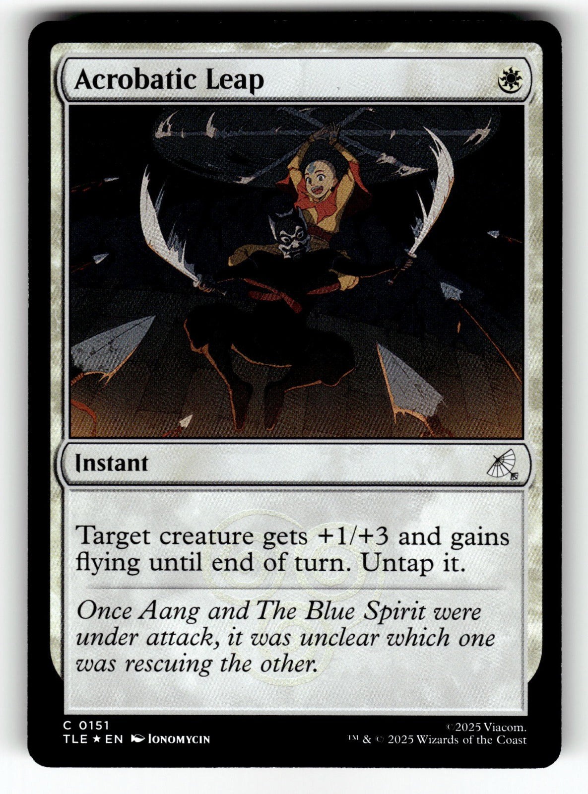 Acrobatic Leap – 151 TLE: Avatar: The Last Airbender: Eternal-Legal C Foil NM