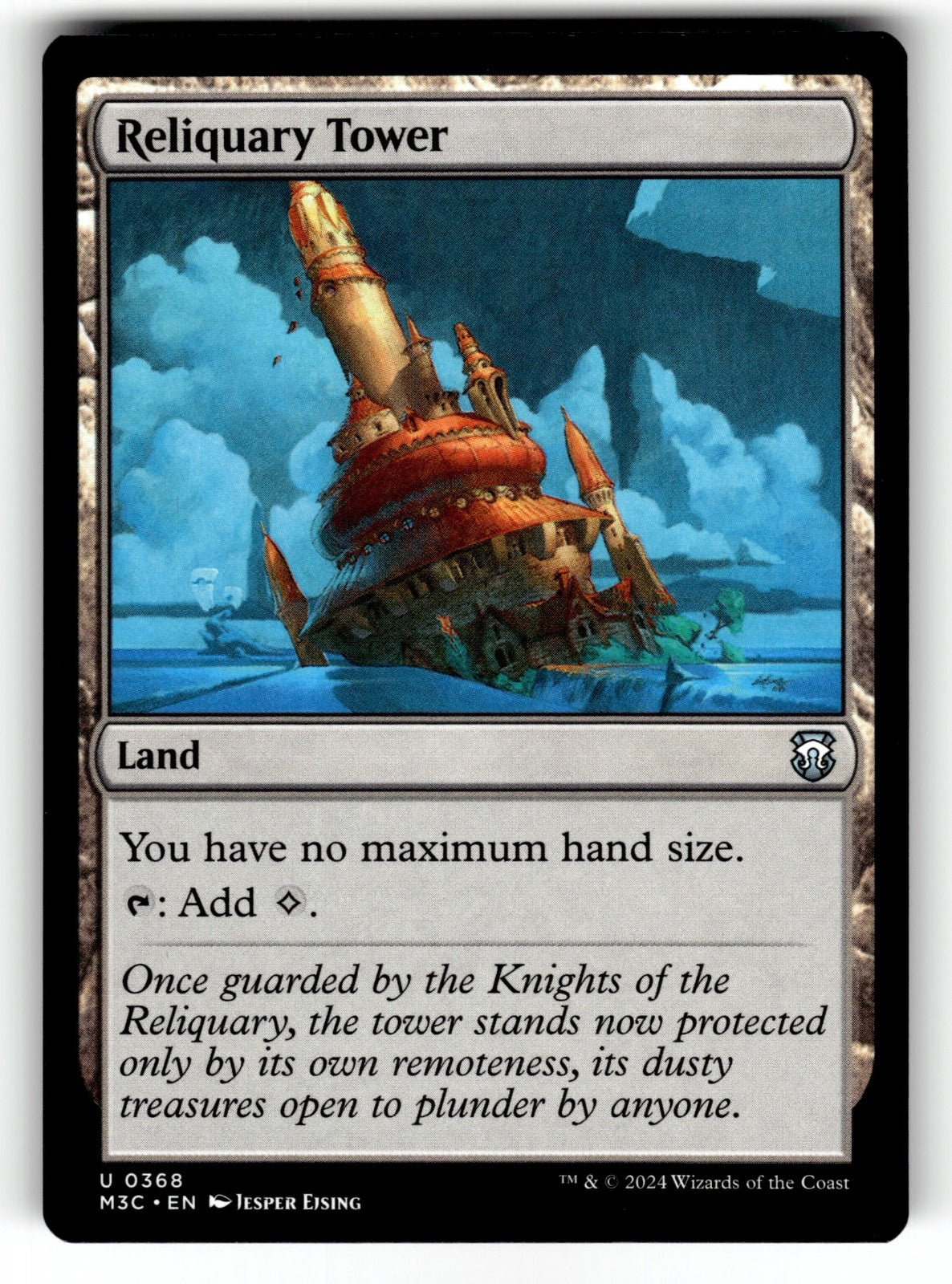 Reliquary Tower – 368 M3C: Commander: Modern Horizons 3 U NM