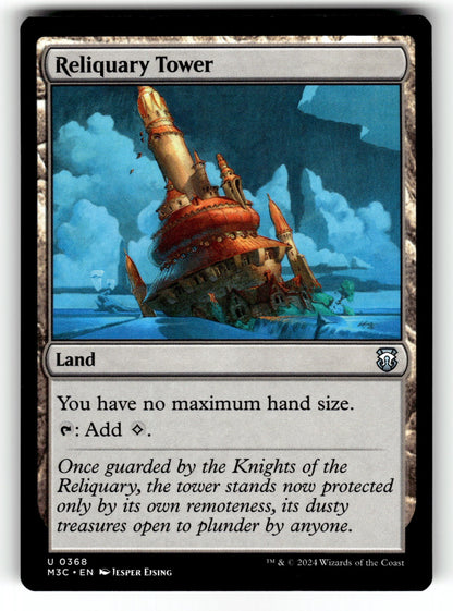 Reliquary Tower – 368 M3C: Commander: Modern Horizons 3 U NM