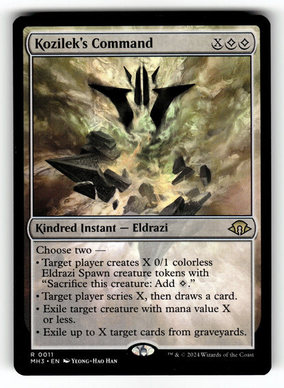 Kozilek's Command – 11 MH3: Modern Horizons 3 R NM