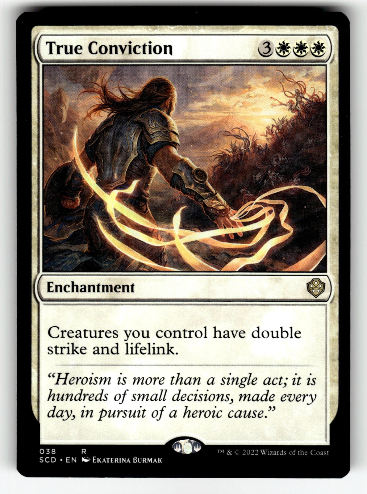 True Conviction – 38 SCD: Starter Commander Decks R NM