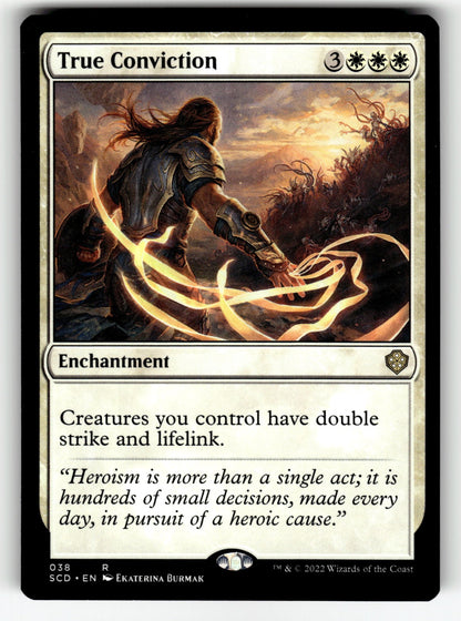 True Conviction – 38 SCD: Starter Commander Decks R NM