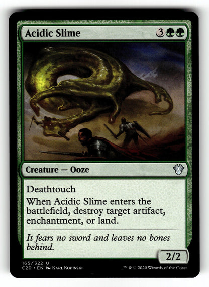 Acidic Slime – 165 C20: Commander 2020 U NM