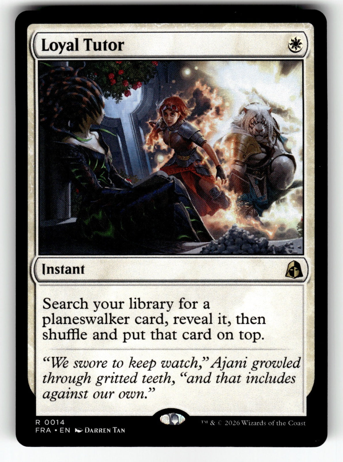 Loyal Tutor – 14 FRA: Reality Fracture R NM