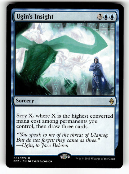 Ugin's Insight – 87 BFZ: Battle for Zendikar R LP