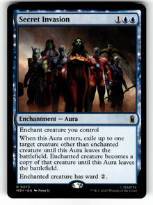Secret Invasion – 72 MSH: Marvel Super Heroes R NM