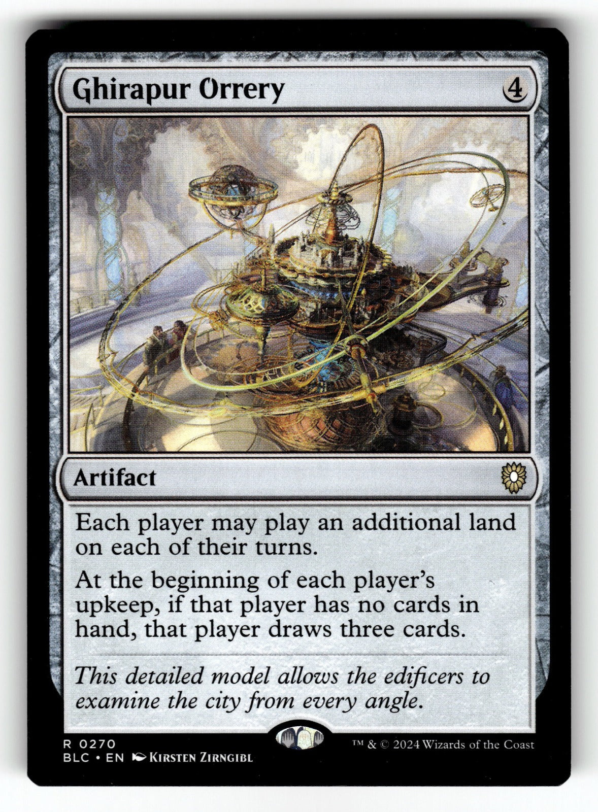 Ghirapur Orrery – 270 BLC: Commander: Bloomburrow R NM