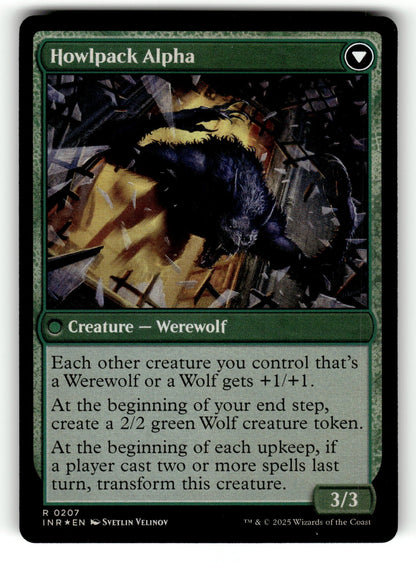 Mayor of Avabruck – 207 INR: Innistrad Remastered R Foil NM (Back)