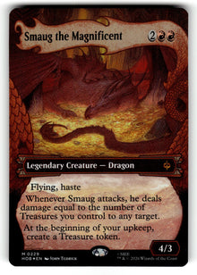 Smaug the Magnificent (Showcase) – 229 HOB: The Hobbit M Foil NM
