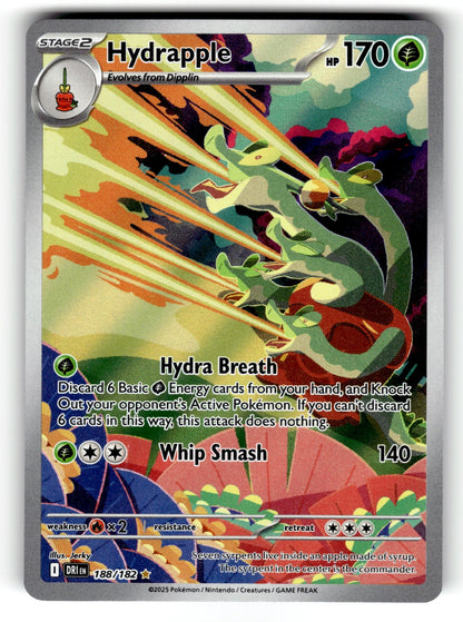 Hydrapple – 188/182 DRI: SV10: Destined Rivals Illustration Rare HoloNM