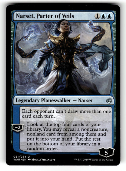Narset, Parter of Veils – 61 WAR: War of the Spark U LP