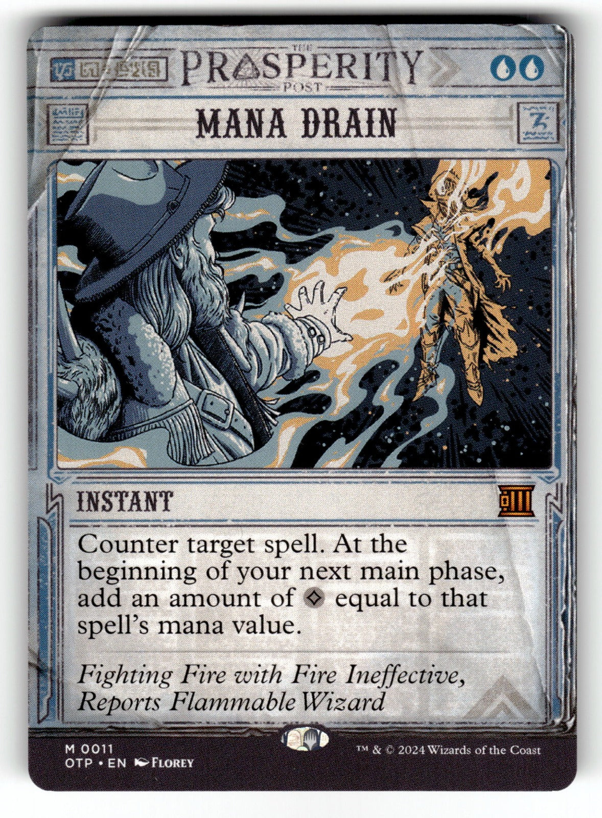 Mana Drain – 11 OTP: Outlaws of Thunder Junction: Breaking News M NM