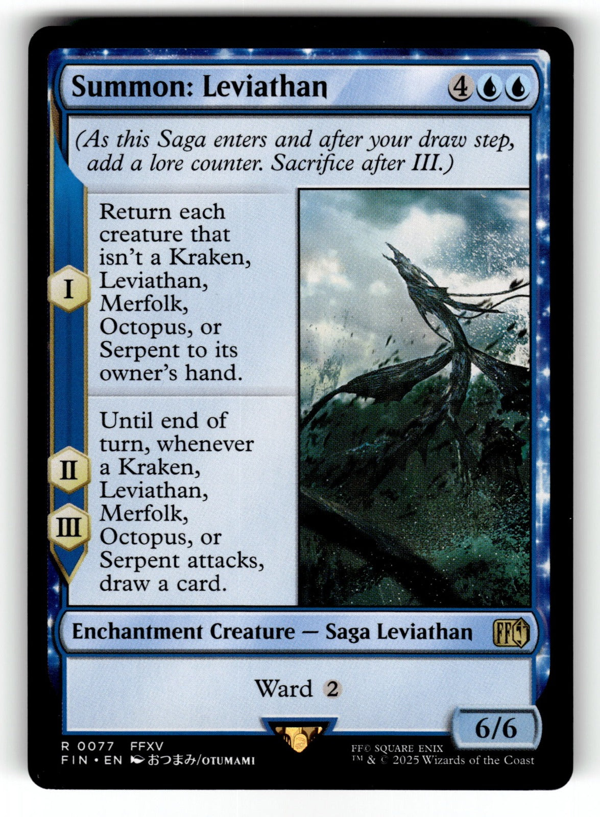 Summon: Leviathan – 77 FIN: FINAL FANTASY R NM