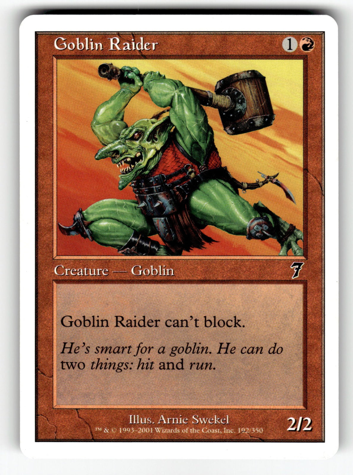 Goblin Raider – 192 7ED: 7th Edition C LP