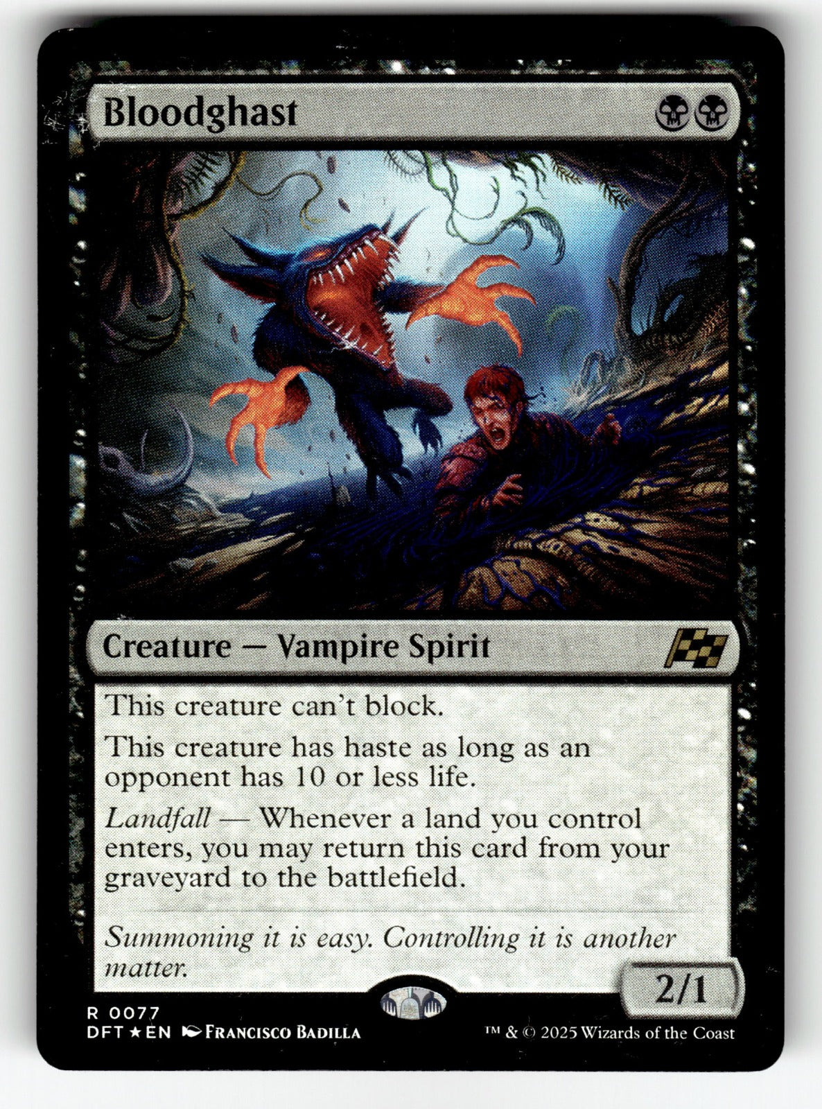 Bloodghast – 77 DFT: Aetherdrift R Foil NM