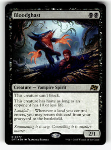 Bloodghast – 77 DFT: Aetherdrift R Foil NM